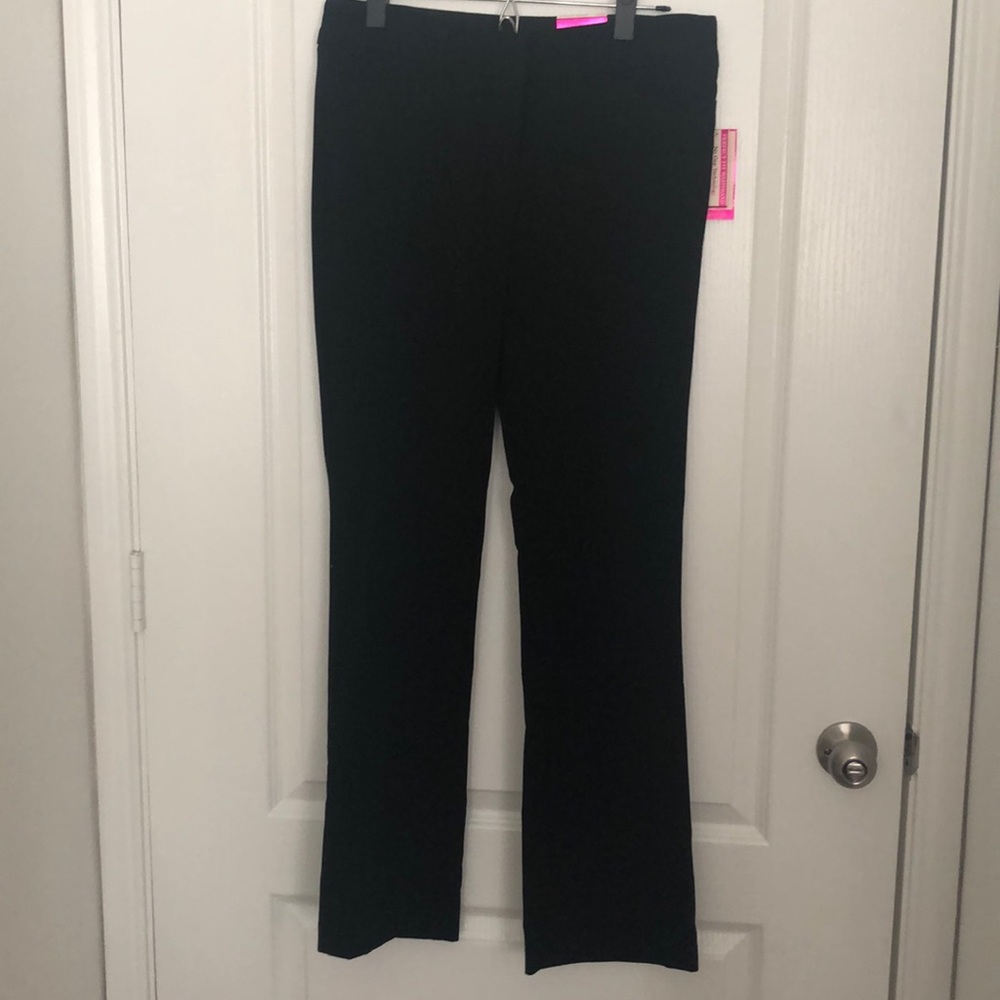Black Bootcut Work Pants